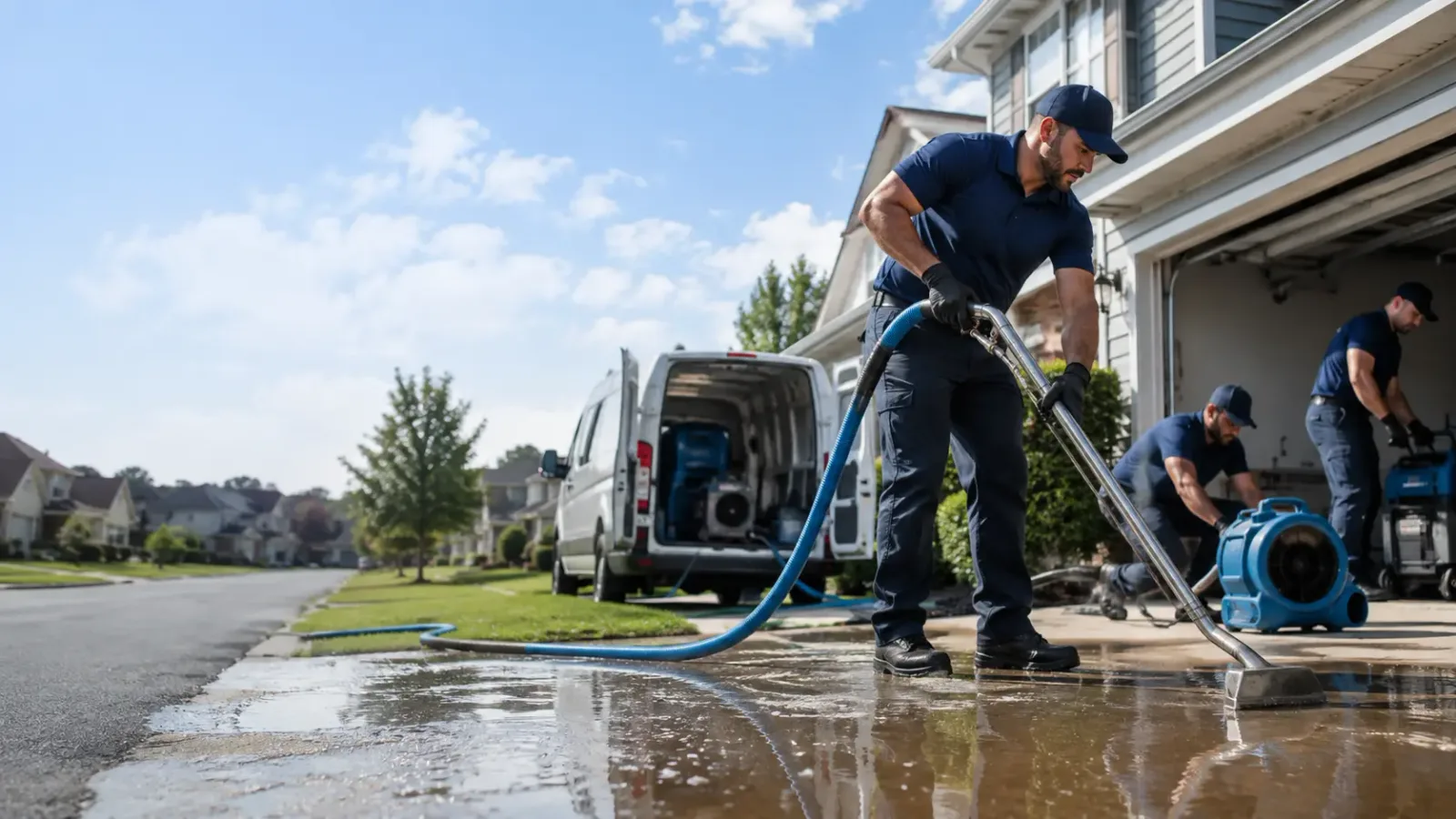 Flood Damage Restoration in Ora, IN
